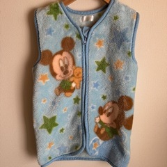 (*^^*)【ディズニー】BABY MICKEY スリーパー 水色