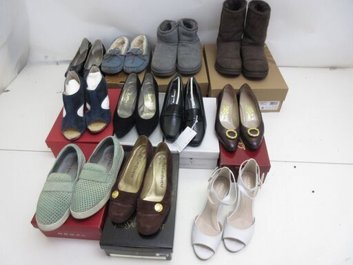 レディース パンプス ヒール ボアブーツ まとめ イブサンローラン UGG REGAL フェラガモ など
