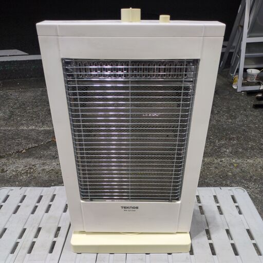TEKNOS 2秒速暖ハロゲンヒーター PH-1211(W)