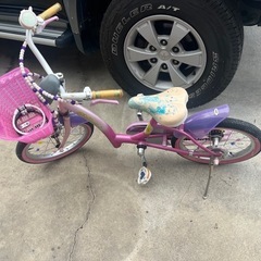 プリンセス　　自転車　16インチ　