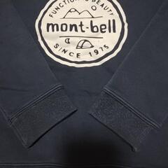 モンベル　トレーナー　美品　120 　mont-bell　子供　の画像