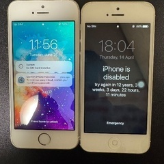iPhone SE第1世代とiPhone 5のセット
