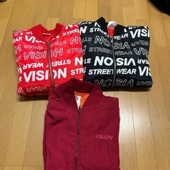 VISION MA-1 総柄 