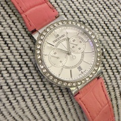 Swarovski ストーン装飾 アナログ腕時計