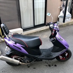 規制前！アドレスV125G！K6！カスタム、整備多数！バイク屋さんのマイバイク！自賠責付き！シグナス、PCX　よりの画像