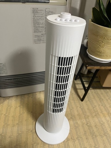 アイリスオーヤマ 2024年製タワーファン 扇風機