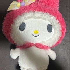 【ほぼ新品】マイメロディぬいぐるみ　大きめサイズ
