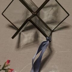 クリスマス飾り、ガラス、アメリカ製、フランク・ロイド・ライトの画像