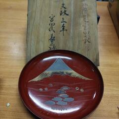 文政三年1820年三枚揃漆