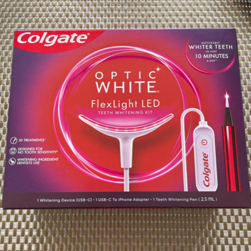 Colgate OPTIC WHITE Flexlight LED 新品