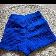 新品　アーバンリサーチ　KBF 青 キルティング ショートパンツ　ブルー　青の画像