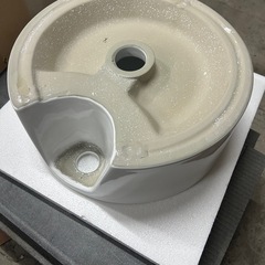 置き型洗面ボウル B001 排水金具付き 約36cm 訳ありの画像