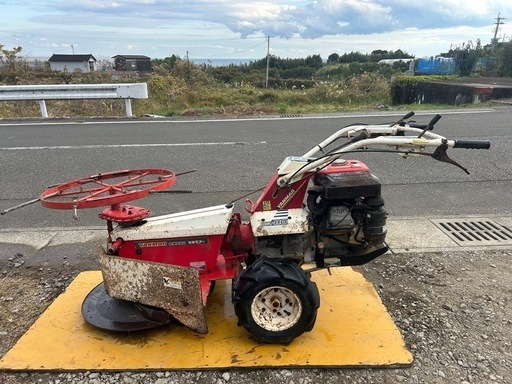 ヤンマー 牧草モア 8馬力RM82U シフトテーラーSFT80 刈幅80cm 草刈機