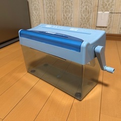 決まり。手動シュレッダーの画像