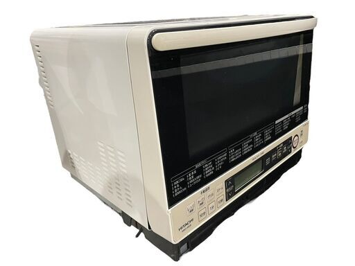 【決まりました】【動作確認済み】日立通熱水蒸気オーブンレンジ MRO-MS8 パールホワイト(W)