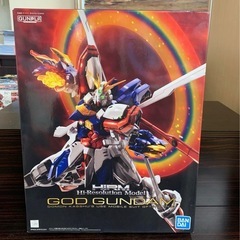 新品のHi-Resolution ModelのGOD GUNDAM
