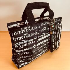 VALENTINO MILELLY トートバッグ（ポーチ付き）未使用品の画像