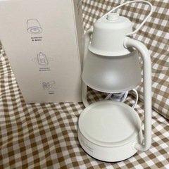 LAKOLE　キャンドルウォーマー 　アイボリー　手渡し可能🙆‍♀️配送の場合送料頂きます🙆‍♀️ キャンドルランプ　　の画像
