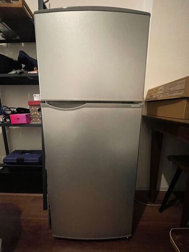 2ドア　冷蔵庫　一人用
