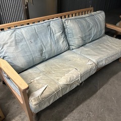 TISMO SOFA DENIM3 3人掛けデニムソファの画像