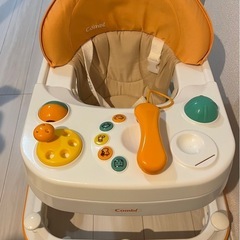 ベビー歩行器  コンビ Combi よちよちキーパー オレンジの画像