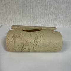 天然石風ティッシュホルダーの画像
