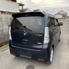 スズキ　ワゴンR ステングレー　X 人気のブラック　　平成26年式の画像
