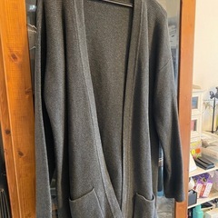 ZARA  MAN  ロングカーディガン  の画像