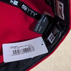 新品NEW ERA ロサンゼルス・エンゼルス キャップ (サイズ8) (約63.5cm)の画像