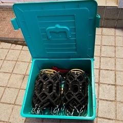 値下げ‼︎　タイヤチェーン　ゴムチェーン　ラバーチェーン　145...