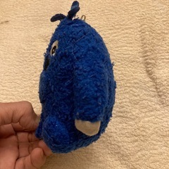 ムック青いぬいぐるみの画像