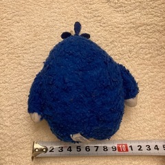 ムック青いぬいぐるみの画像