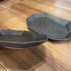 八角プレート　2枚セットの画像