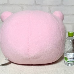 [値下げ!] 星のカービィ　羊毛フェルト風　超BIGぬいぐるみ　(まんぷく座り)の画像