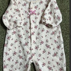【👶1/25値下げ‼️】【西松屋】カバーオール　女の子　5点セット　50-60㎝の画像