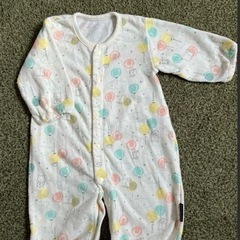 【👶1/25値下げ‼️】【西松屋】カバーオール　女の子　5点セット　50-60㎝の画像