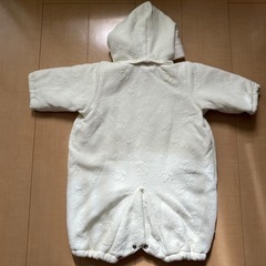 【👶5/5値下げ‼️】Little Baby Bear 冬物　厚手カバーオール　50-70㎝　冬物　退院着　100日祝いの画像