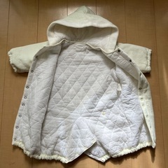 【👶5/5値下げ‼️】Little Baby Bear 冬物　厚手カバーオール　50-70㎝　冬物　退院着　100日祝いの画像