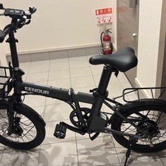 【美品】イーノウ 電動自転車C4  前カゴ付き