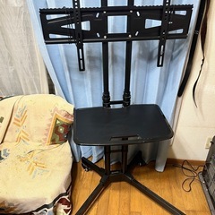 Locktek キャスター付テレビスタンド 高さ調節可