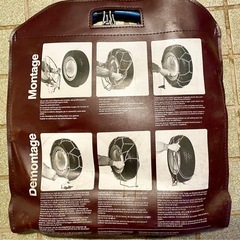 値下げ‼︎　未使用品　ヤナセ純正タイヤチェーン BENZ BMW AUDI VW 205/55/16の画像