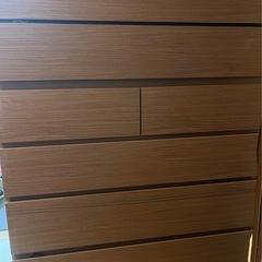 ニトリ　ハイチェスト100cm幅