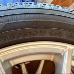 冬用タイヤ215/50R17 🛞４本①の画像