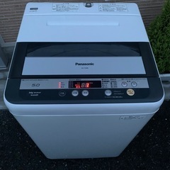 🔰 配送設置無料🚚 当日配送‼️　洗濯機　パナソニック　5Kg 🏅　大阪　京都　兵庫　奈良　和歌山　滋賀 🔹の画像