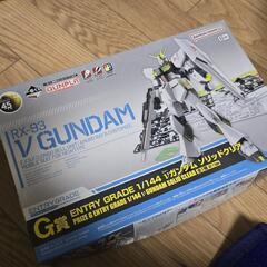 未開封★ガンダム一番くじ G賞 νガンダム ソリッドクリア