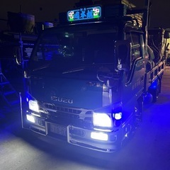 デコトラ　07エルフ　メッキセット　トラックの画像