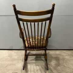 『TOYOFURNITURE』トーヨー ロッキングチェア パーソナルチェア チェア 椅子 イス 花柄.の画像