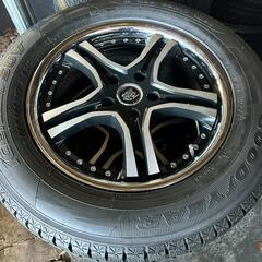 225/55R17❄️アルファード、ヴェルファイア、ヴァンガード、X-TRAIL等に！ICENAVI SUV！GOODYEAR製アルミホイール付スタッドレスタイヤ入荷しました⛄