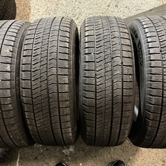 BS VRX2 215/60R17 4本 溝あり冬タイヤ アルフ...