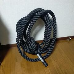 バトルロープ　ロープトレーニング
